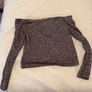 Cute off shoulder top